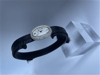 Besozzo - Via XXV Aprile 49 - Orologio Cartier Donna Baignoire in Oro bianco CARTIER BAIGNOIRE MINI ORO BIANCO DIAMANTI FACTORY 2369 QUARZO - CARTIER BAIGNOIRE MINI ORO BIANCO DIAMANTI FACTORY 2369 QUARZO